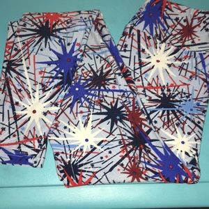 Lularoe firework leggings